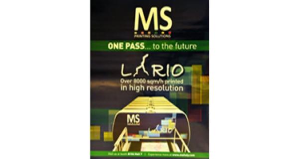 MS發布全球最高速印花機